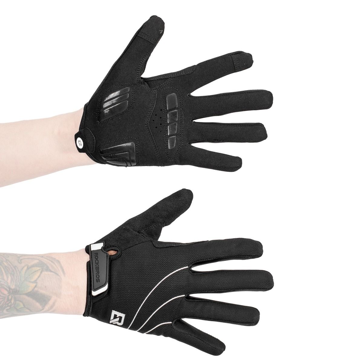ROCKBROS - Guantes para ciclismo  bicicleta rockbros spider 2 touch screen
