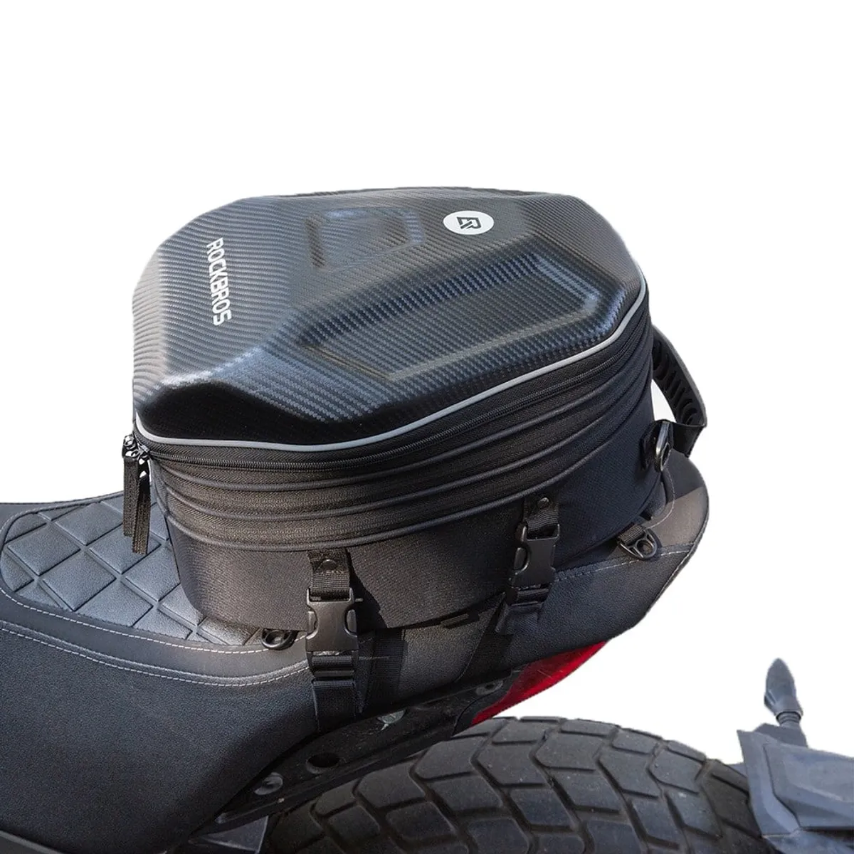 ROCKBROS - Mochila maleta Top Case impermeable para motocicleta Rockbros C48