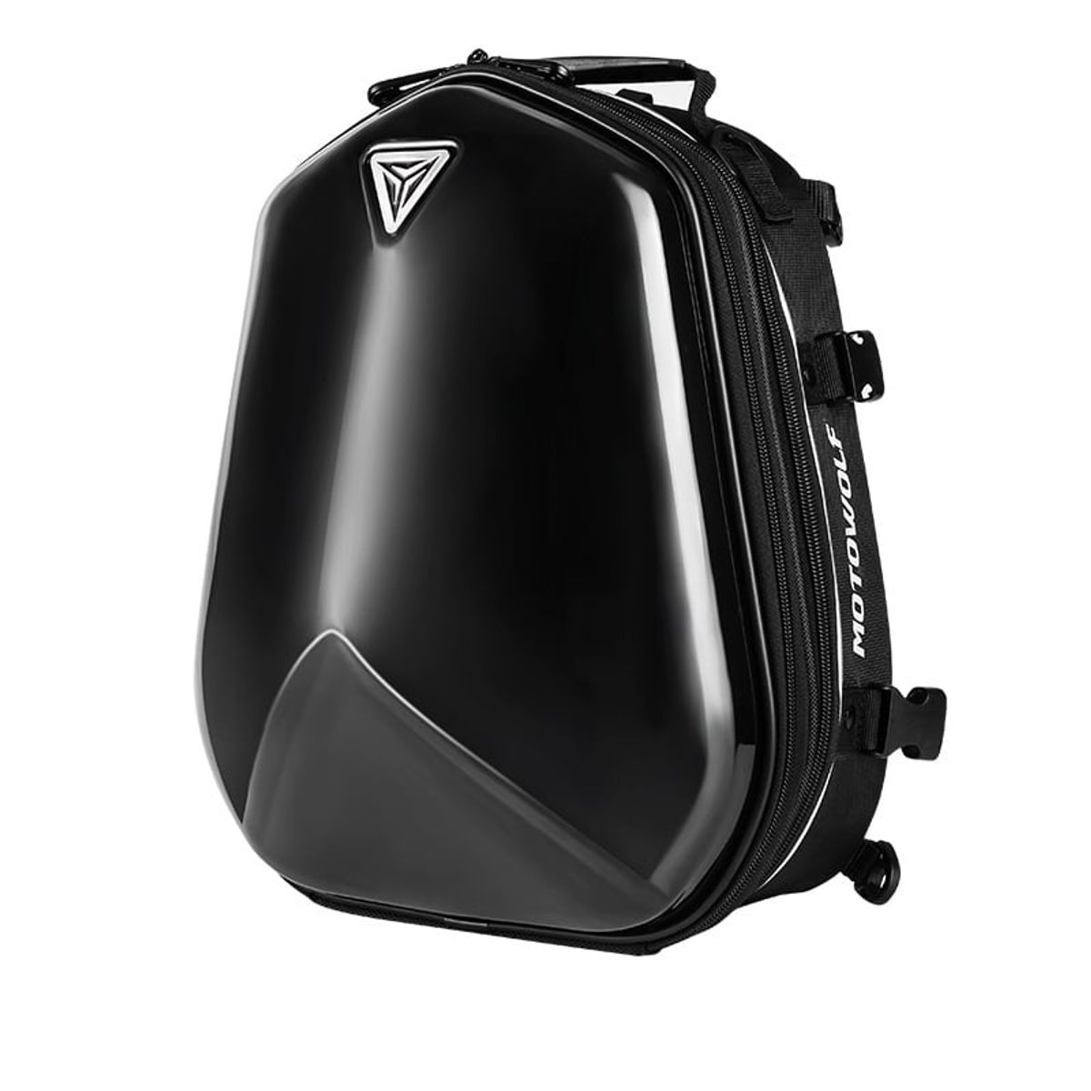MOTOWOLF - Top Case de Moto Bolso Para Casco Impermeable Motowolf Negro