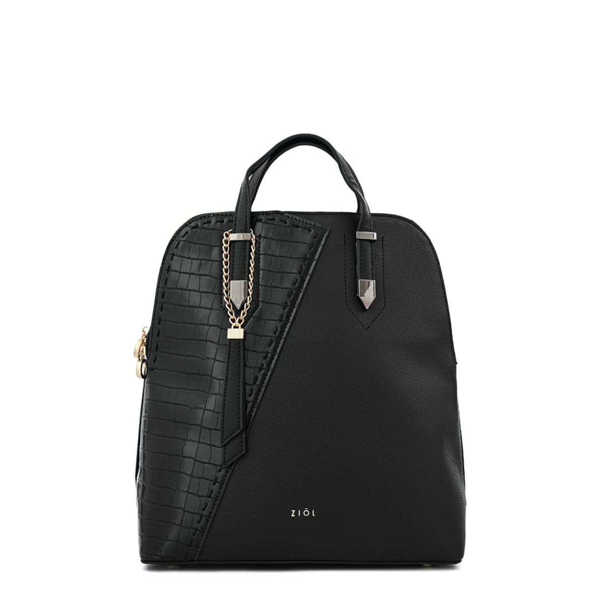 ZIOL - Mochila biel mediana negro especial