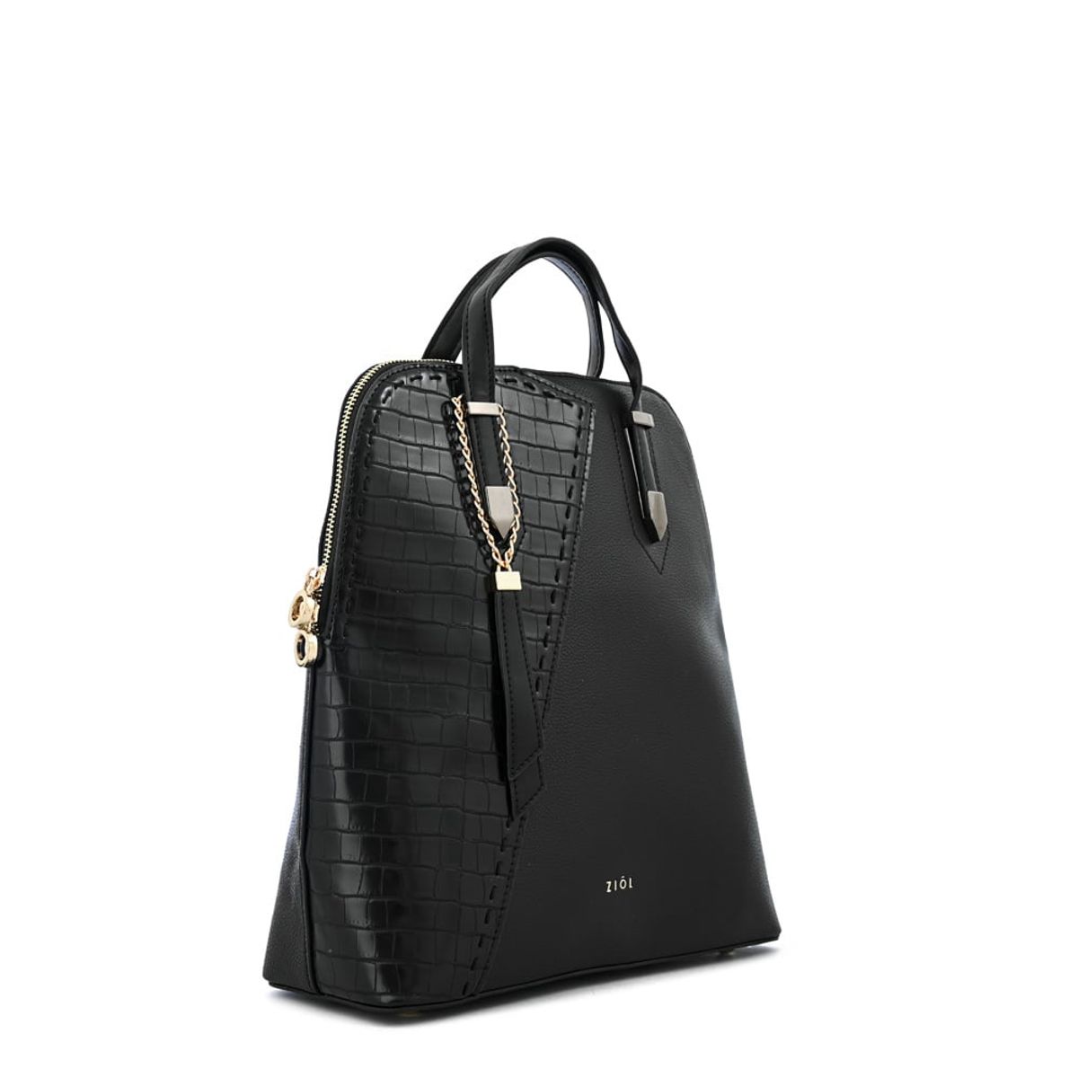 ZIOL - Mochila biel mediana negro especial