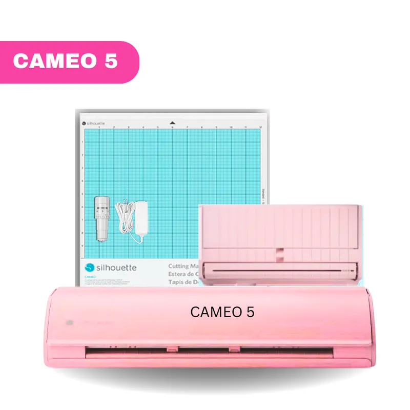 SILHOUETTE - Cameo 5 rosada plotter de corte silhouette GP2