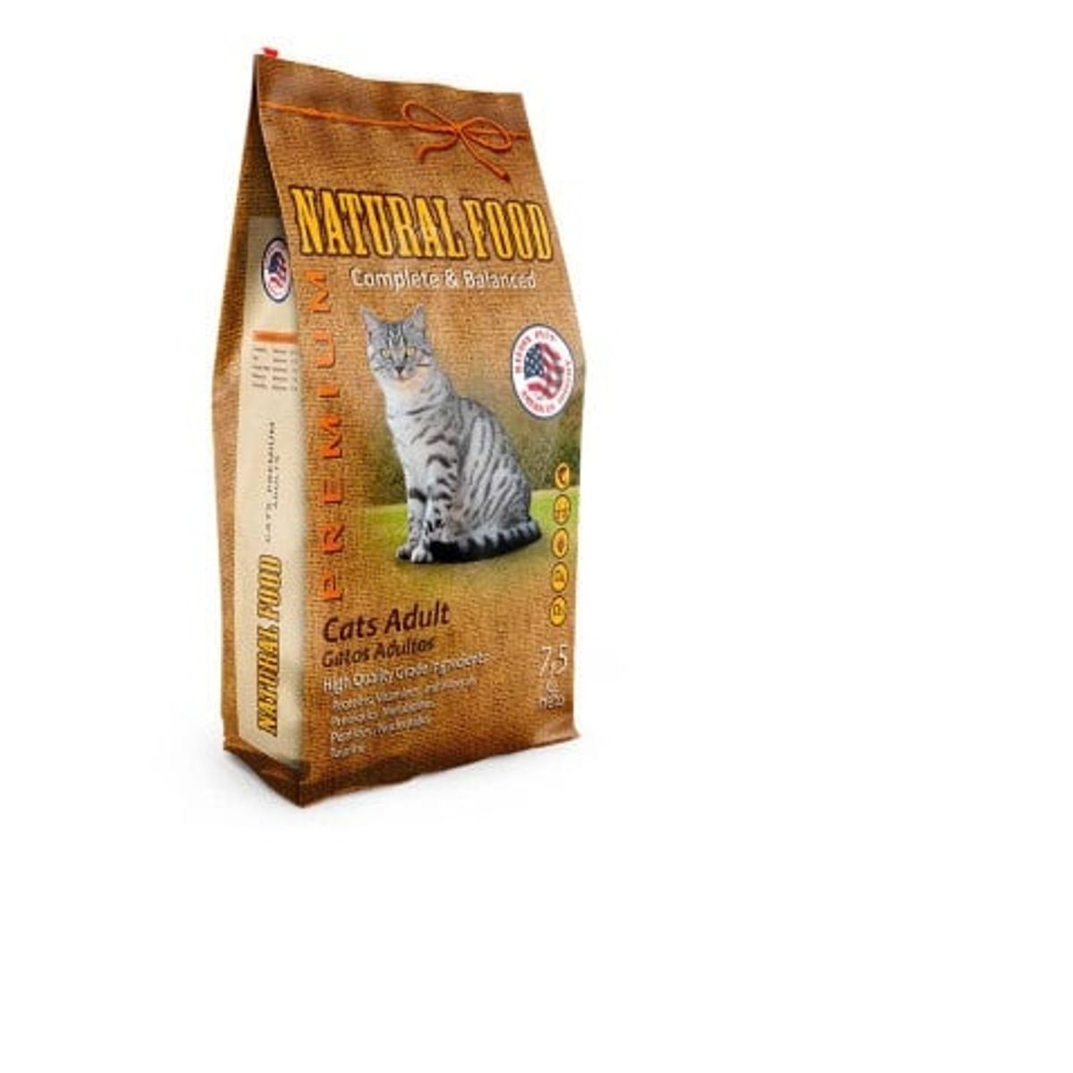 NATURAL FOOD - ALIMENTO DE GATO NATURAL FOOD ADULTO 7.5 KG