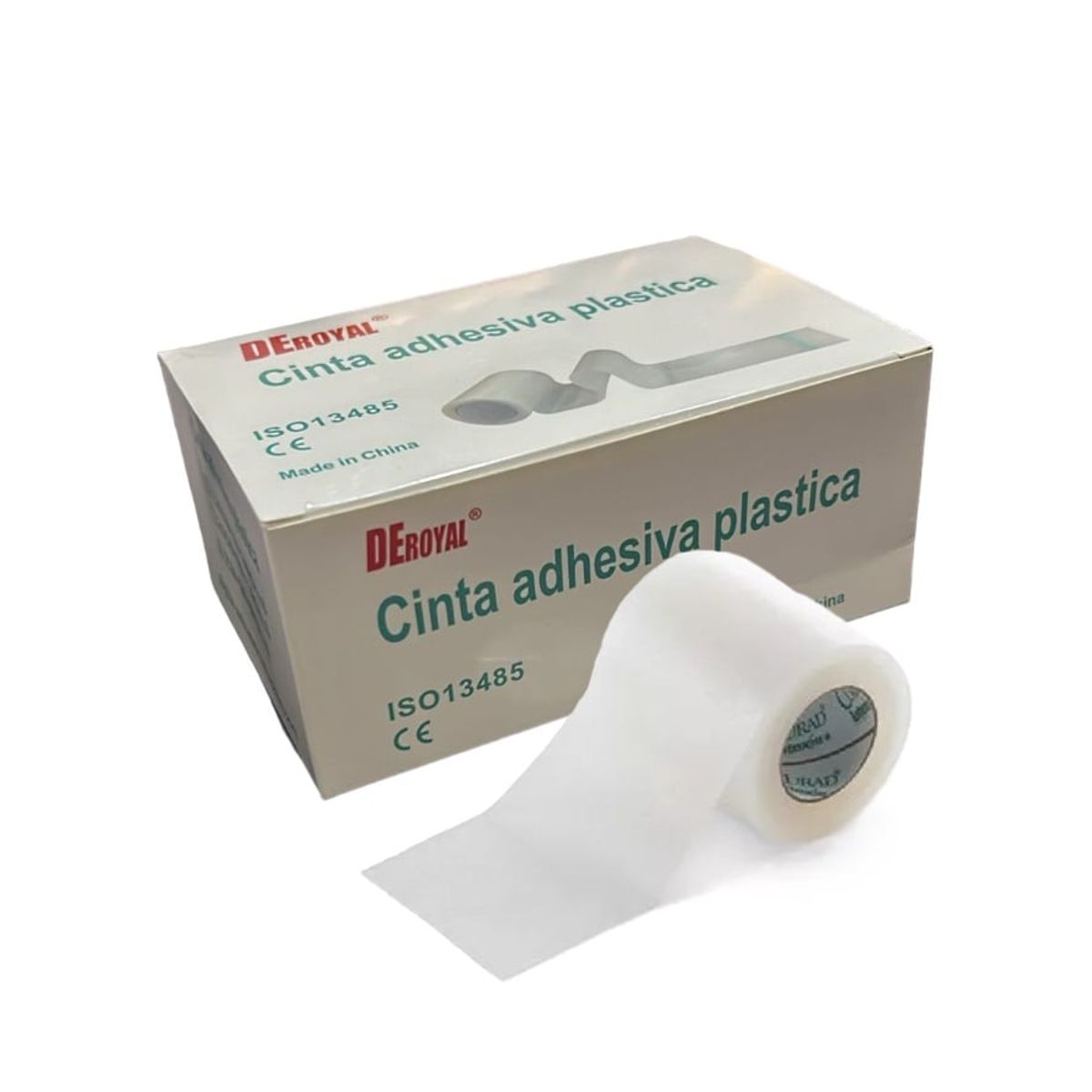 GENERICO - Adhesivo Plastico Micropore 2,5cm X 5m Medico 12 Unidades
