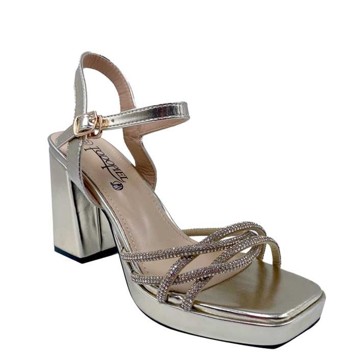 TODOPIEL - Sandalia Mujer Dorado Todopiel