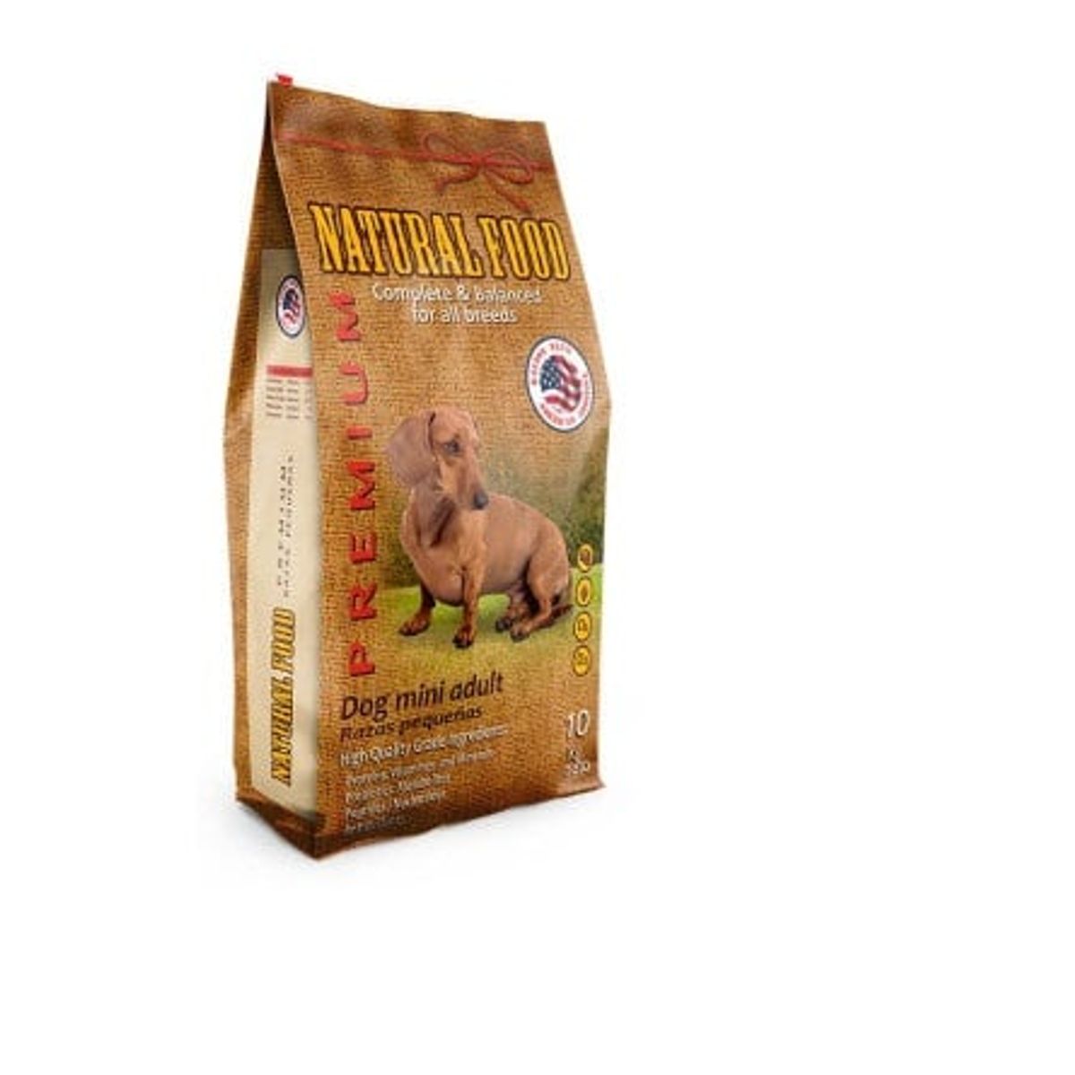 NATURAL FOOD - ALIMENTO DE PERRO NATURAL FOOD ADULTO RAZA PEQUEÑA 10 KG