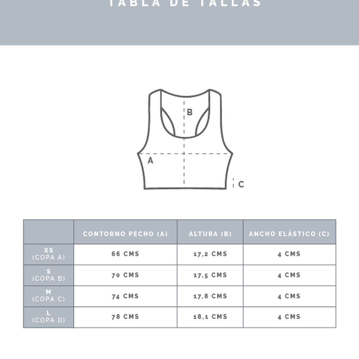 THEA - Peto Sujeción Media - Alta Irene Black