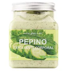 GENERICO - Exfoliante Corporal 500mL Crema Hidratante Fragancia Pepino