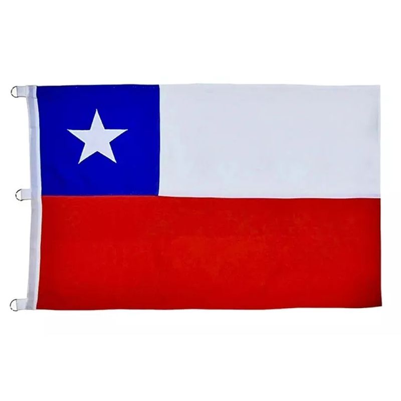 GENERICO - Bandera Chilena Bandera Chilena Banderas Chilenas 150x100 Cm