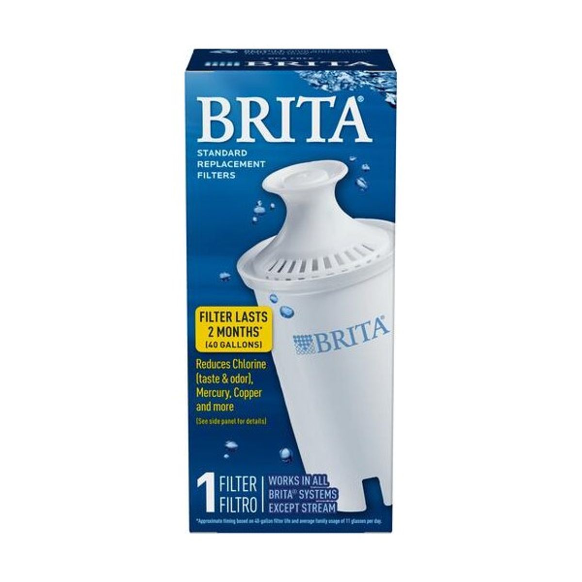BRITA - Brita Sistema Purificador De Agua Filtro Purificador 1 Unid