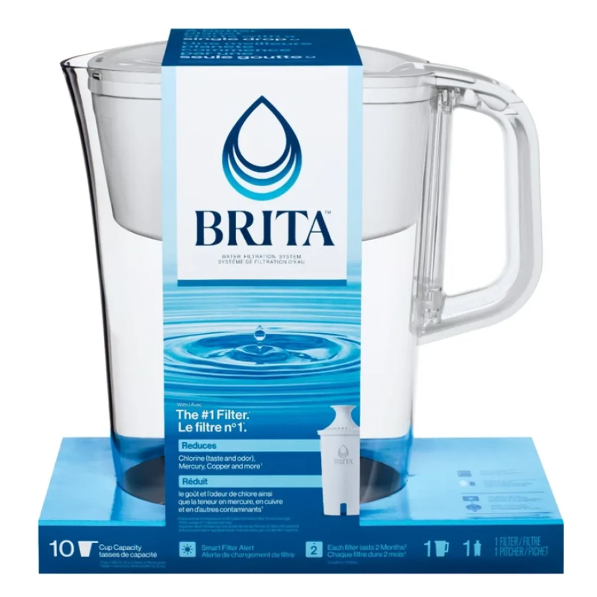 BRITA - Brita Sistema Purificador De Agua Jarro Tahoe Pitcher 2.4 Lt