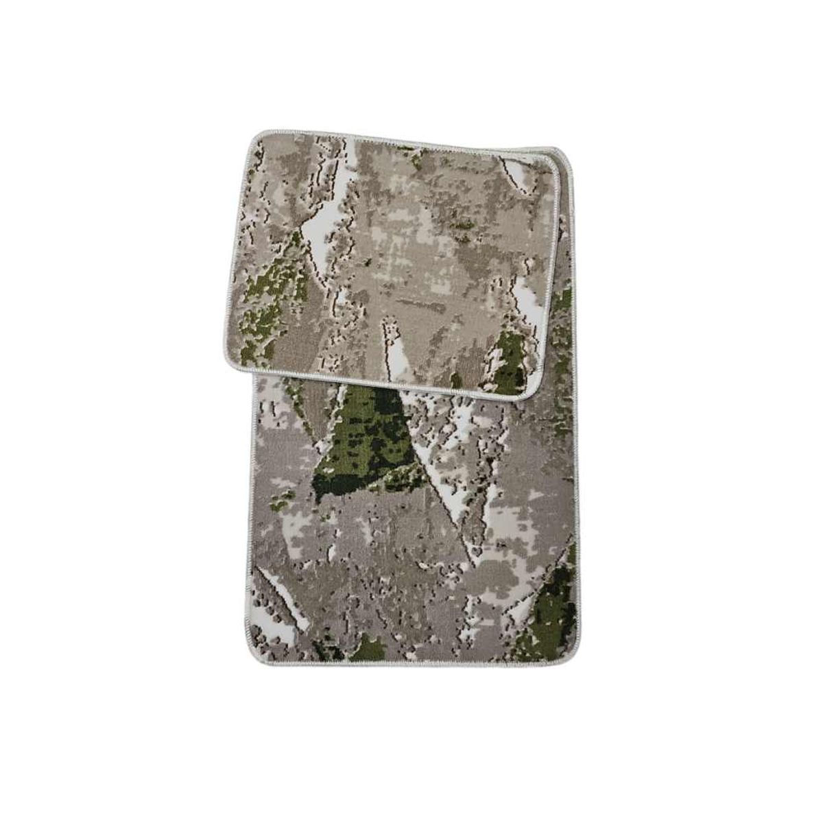 GENERICO - Set 2 Piso de baño con antideslizante hechos en Turquía 50X80 CM