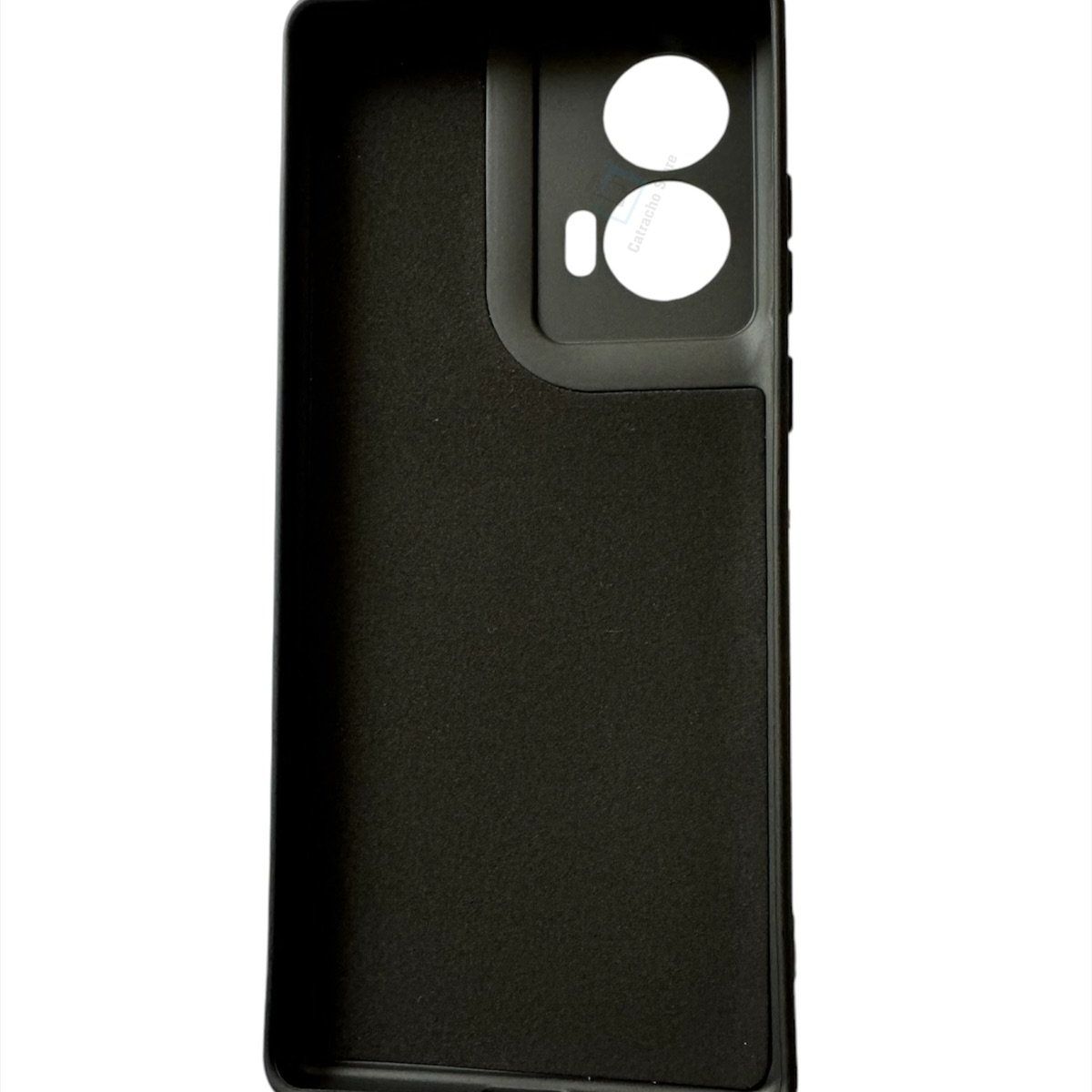 GENERICO - Carcasa De Silicona Para Motorola Edge 50 Fusion - Negro