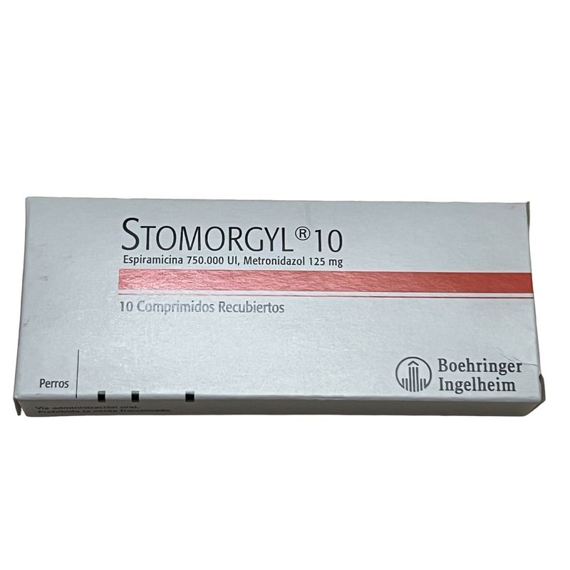 BOEHRINGER INGELHEIM - STOMORGYL 10 (UNIDAD CON 10 COMPRIMIDOS)