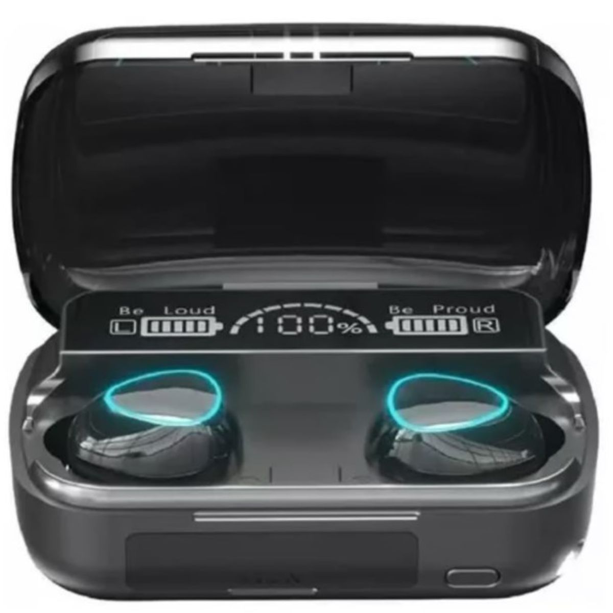 GENERICO - Audífonos In-ear Gamer Inalámbricos M10 Negro Con Luz Blanco LED