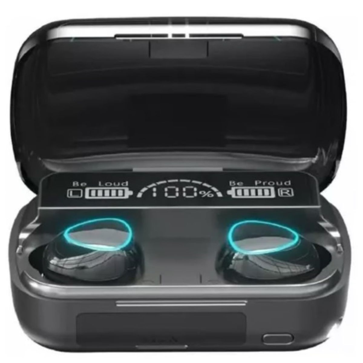 GENERICO - Audífonos In-ear Gamer Inalámbricos M10 Negro Con Luz Blanco LED