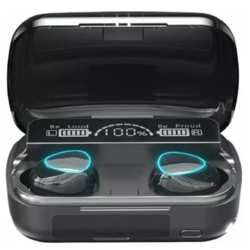 GENERICO - Audífonos In-ear Gamer Inalámbricos M10 Negro Con Luz Blanco LED
