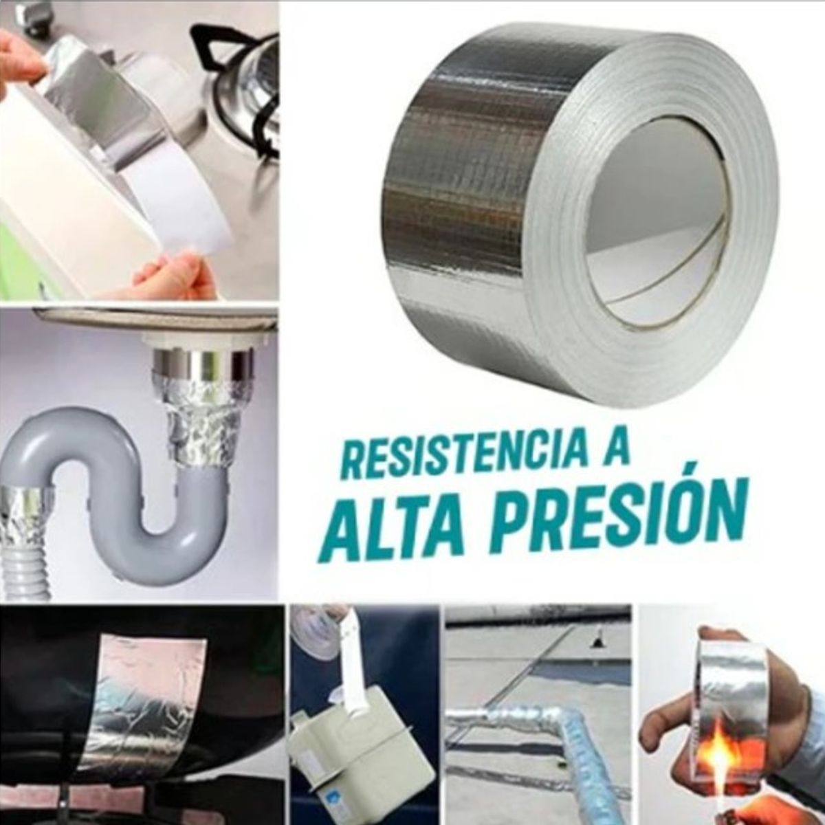 GENERICO - Cinta Sellador Adhesivo Techo Gotera Impermeable 5 Metros