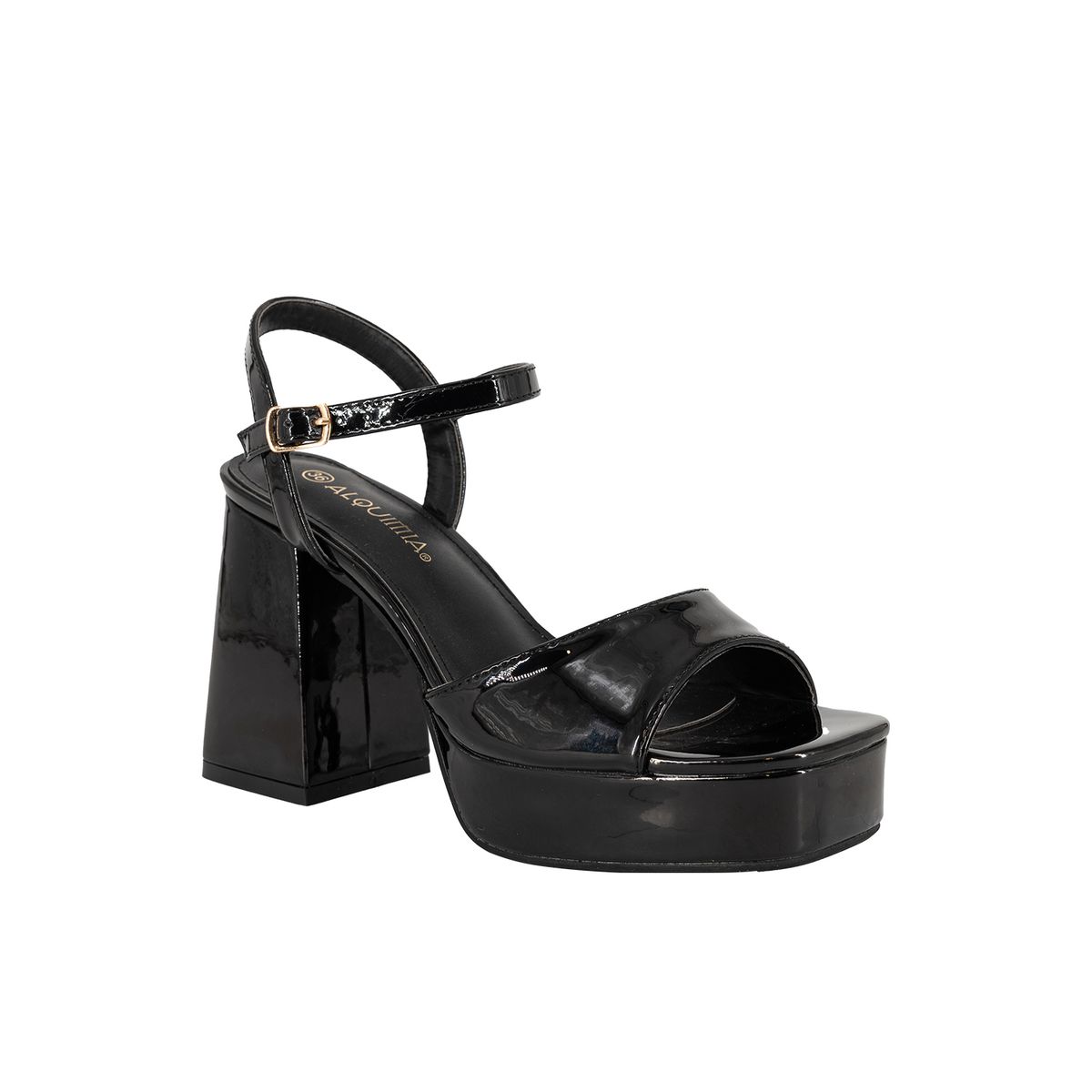 ALQUIMIA - Sandalia Mujer Negro Amaia Alquimia