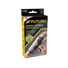 3M - Muñequera con férula reversible Futuro Gris