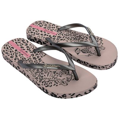 Imagen 2 del producto Sandalia Mujer Negro/Plata Animal Chic