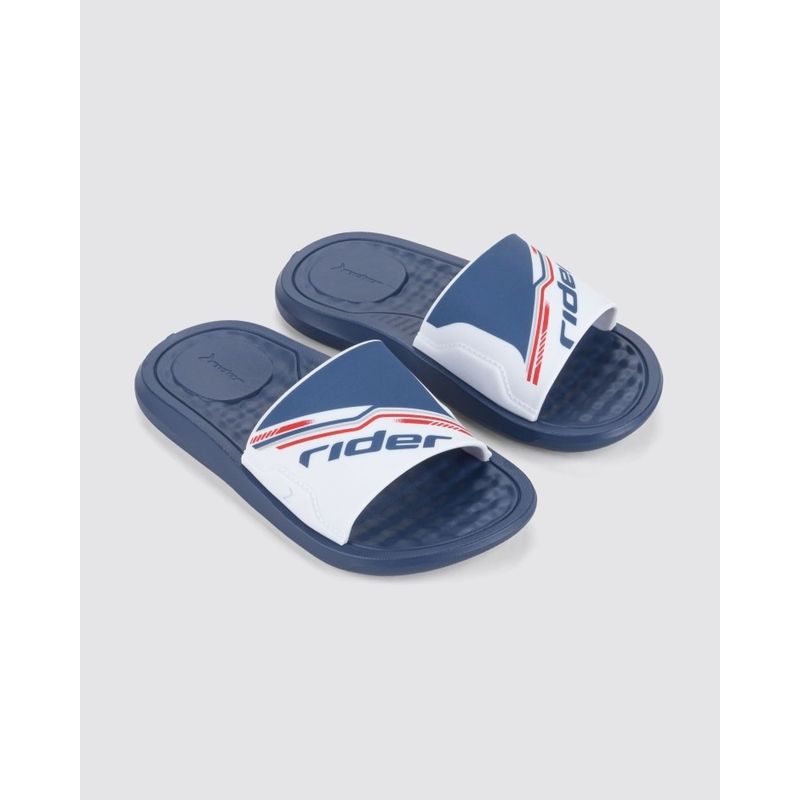 RIDER - Sandalia Infantil Azul/Blanco Step Rider