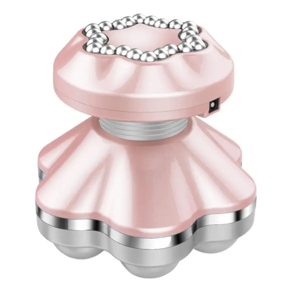 IMPORTCLICK - Mini Masajeador Portátil Mano 10x9 CM Rosado