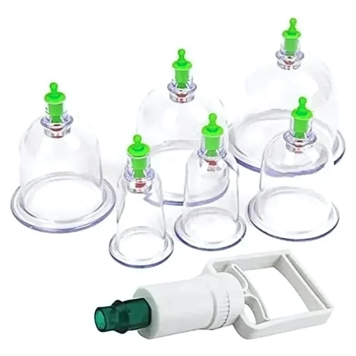 IMPORTCLICK - Kit 6 Ventosas China Anti Celulitis Dolor Masajeador Estético