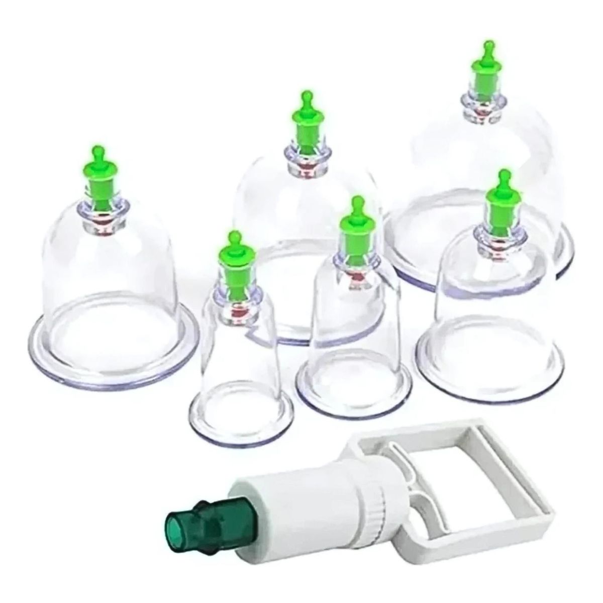 IMPORTCLICK - Kit 6 Ventosas China Anti Celulitis Dolor Masajeador Estético