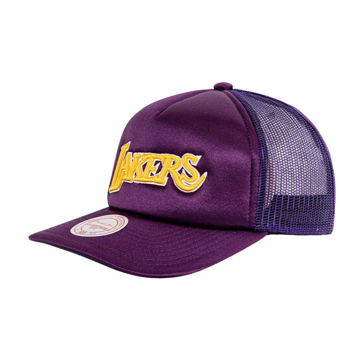 MITCHELL & NESS - Jockey Gorro Trucker Nba Los Angeles Lakers Morado Mitchell And Ness