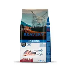 BRAVERY - ALIMENTO DE GATO ADULTO HERRING STERILIZADO 2 KG