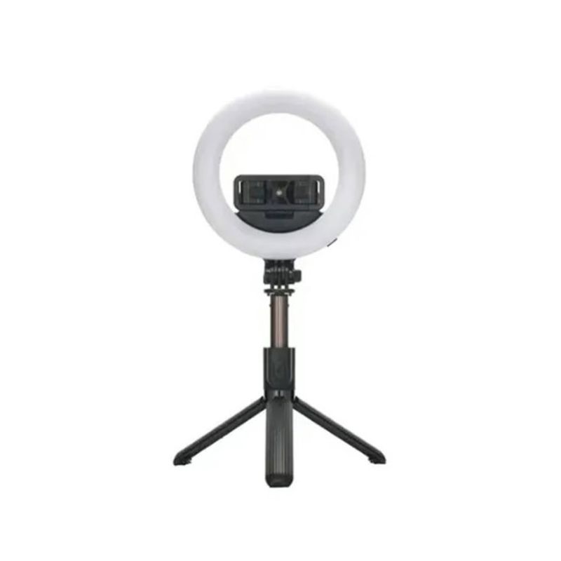 GENERICO - Aro De Luz Led Selfie Stick O Monopod Con Tripode Bluetooth