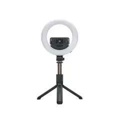 GENERICO - Aro De Luz Led Selfie Stick O Monopod Con Tripode Bluetooth