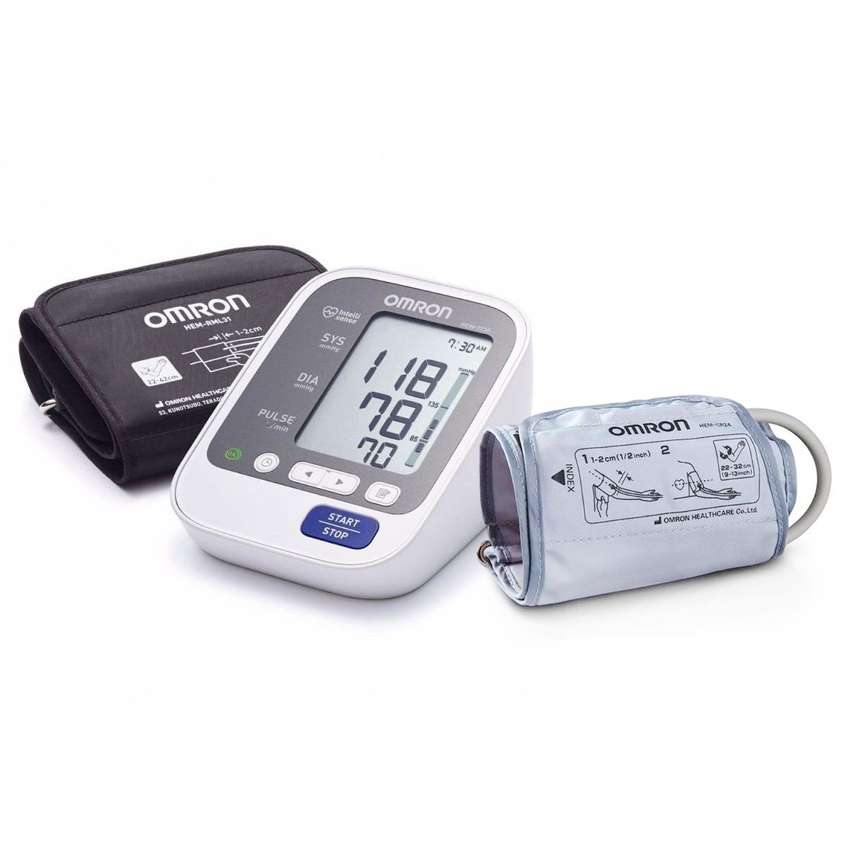 TOPMEDIC - OMRON - Toma Presion Digital 7130 Tensiometro Medidor de Presion Arterial  Uso Adulto y Pediatrico