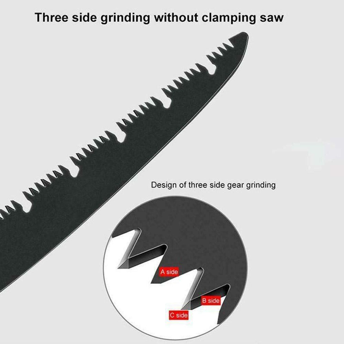 GENERICO - Serrucho plegable para madera 180mm