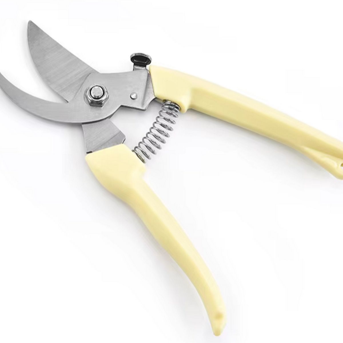 GENERICO - Tijera Para Cortar Flores Y Podar Plantas Pequeñas hoja curva