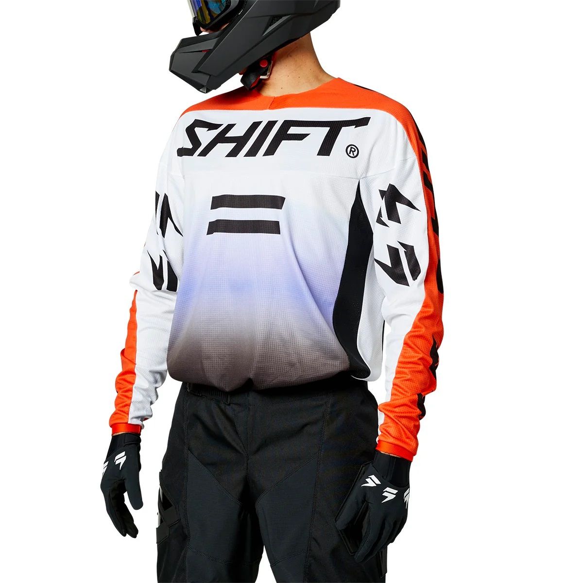SHIFT - Jersey SHIFT Whit3 Label Fade Naranja