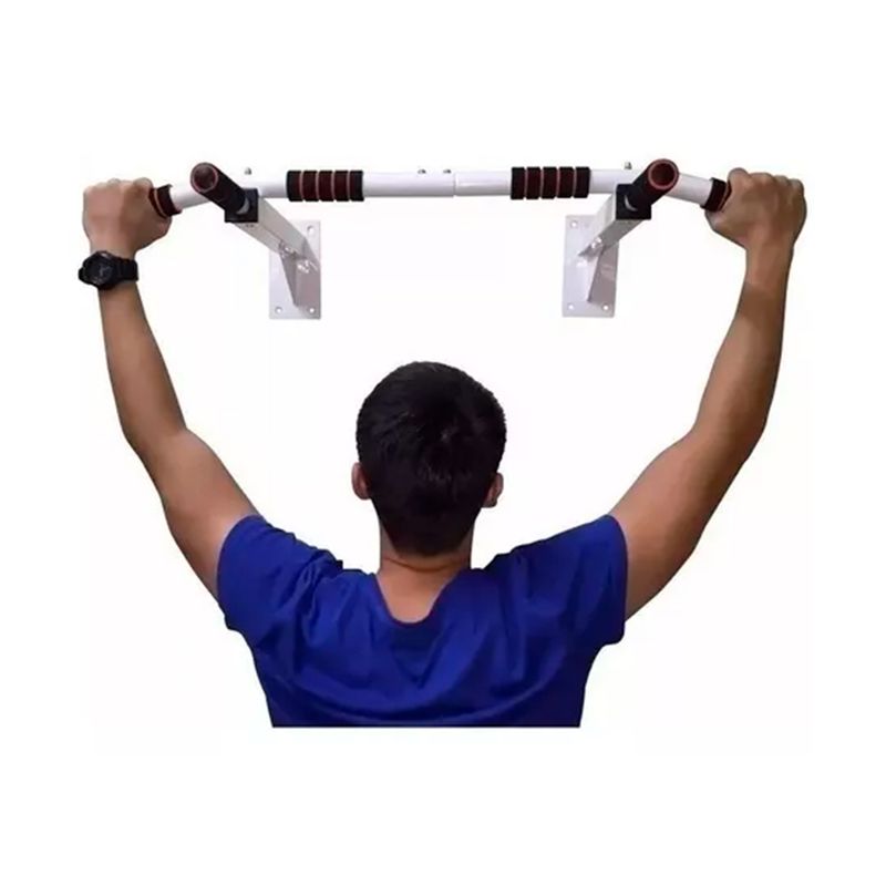 GENERICO - Barra De Muro Doble Flexiones Dominadas Multifuncional