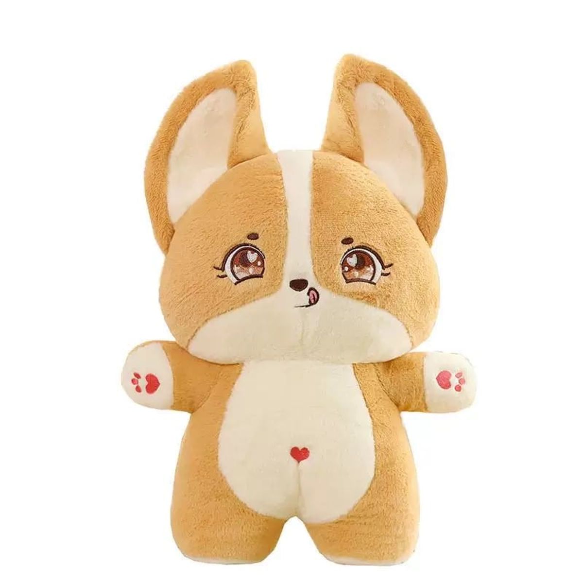 GENERICO - Peluche Perro Corgi De 45 Cm Kawaii