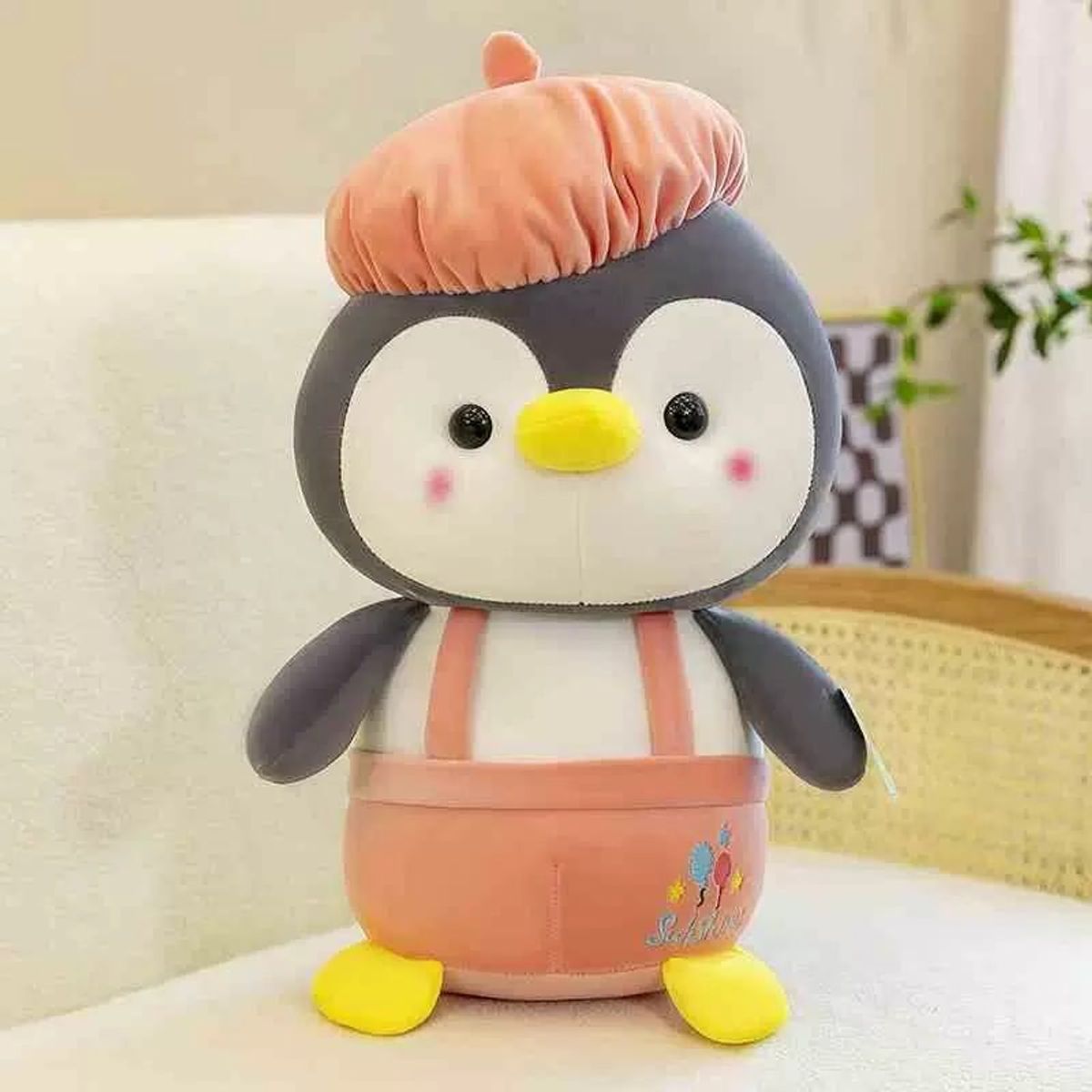GENERICO - Peluche Muñeco Pingüino Súper Lindo 45cm
