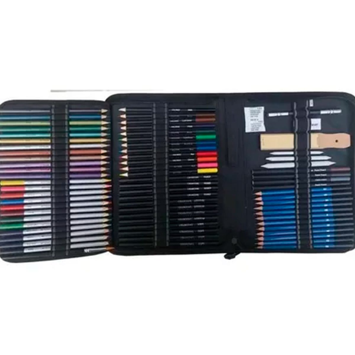 GENERICO - Estuche 72 Lápices De Colores Dibujo Profesional