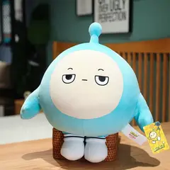 GENERICO - Tierno peluche de huevo linda muñeca de huevo suave 50CM Celeste