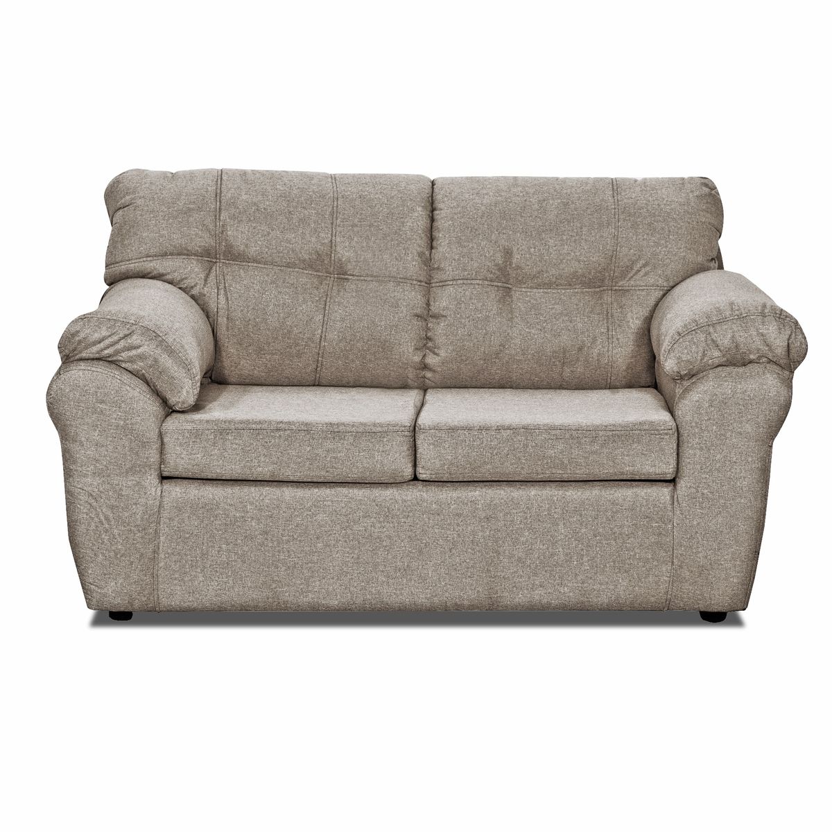 DECOOUTLET - Sofá Polonia 2 Cuerpos Tela Beige