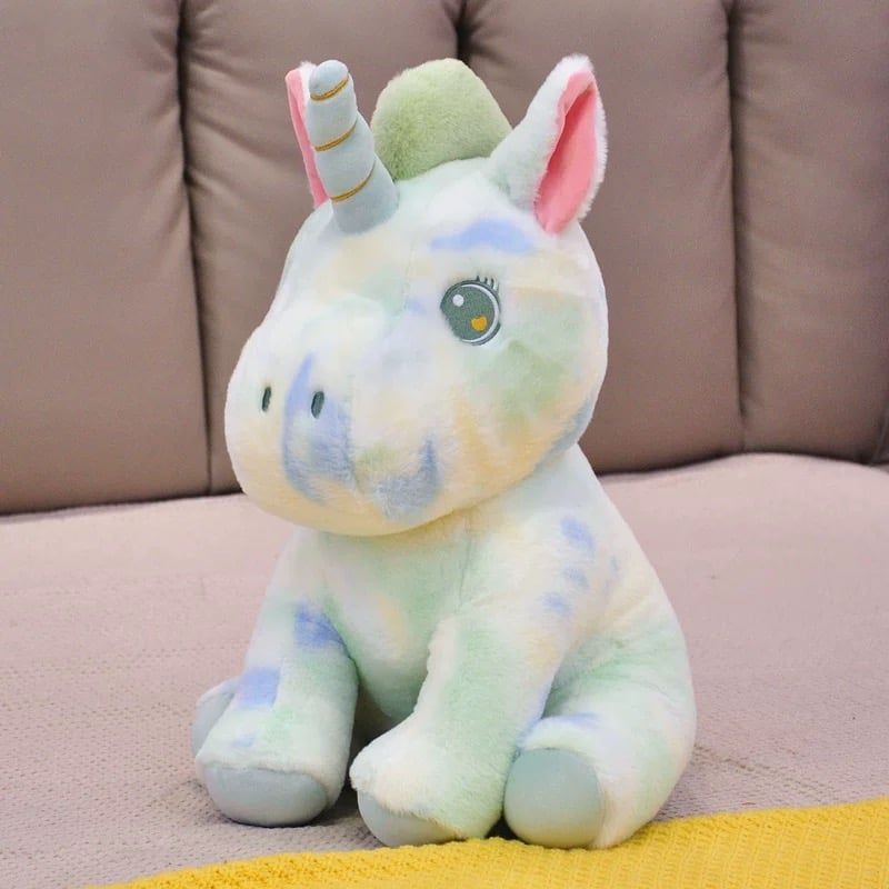 GENERICO - Peluche Unicornio 50cm Nuevo Hermosa Verde