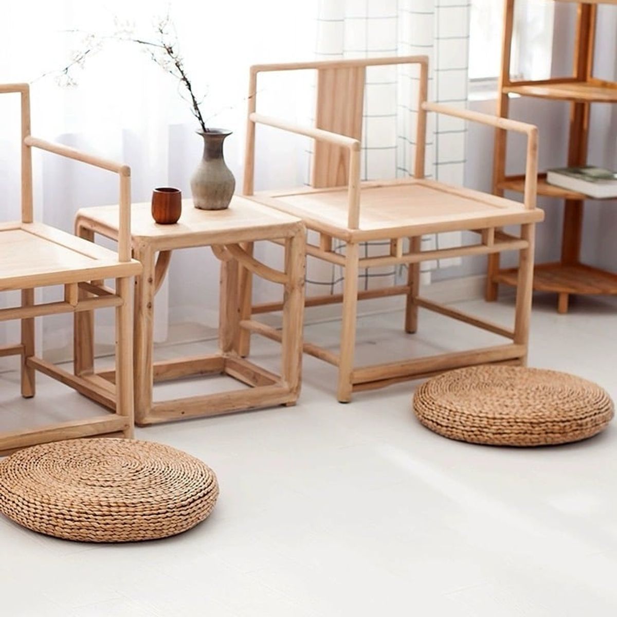 GENERICO - Cojin Redondo Yute 40cm