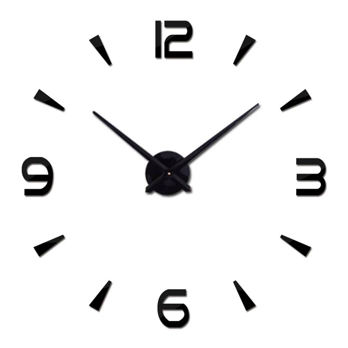 GENERICO - Reloj de Pared con Pegatinas Espejo Acrílico 21BF