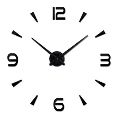 GENERICO - Reloj de Pared con Pegatinas Espejo Acrílico 21BF
