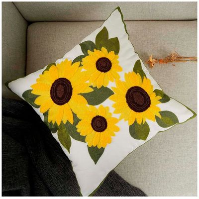 Imagen 2 del producto Pack De 02 Fundas Para Cojin Bordados 45x45 Cm mod03