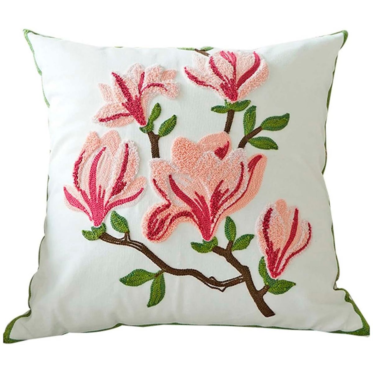 GENERICO - Pack De 02 Fundas Para Cojin Bordados 45x45 Cm mod06