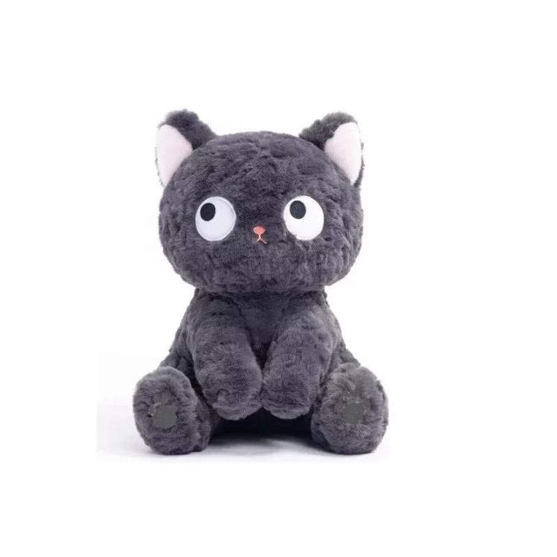 GENERICO - Gato Negro Peluche Suave De 25 Cm